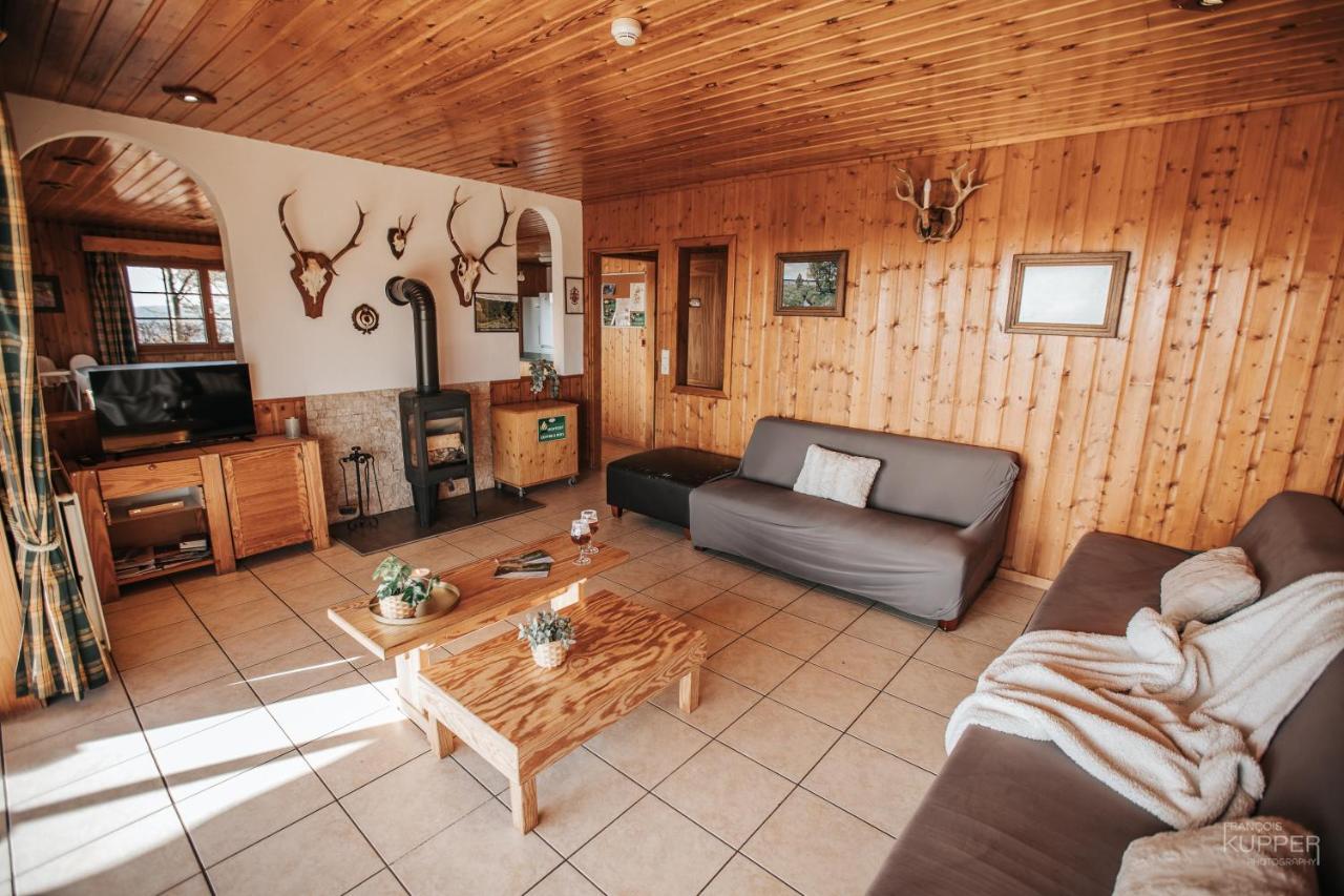 Villa Le Gagnage 31 pers- Malmedy, rustique, vue, wellness Extérieur photo